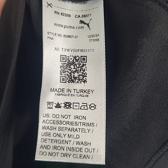 NWT Puma Ferrari Race Big Short Sleeve T-Shirt Mens Black Sz XXL - Picture 4 of 6